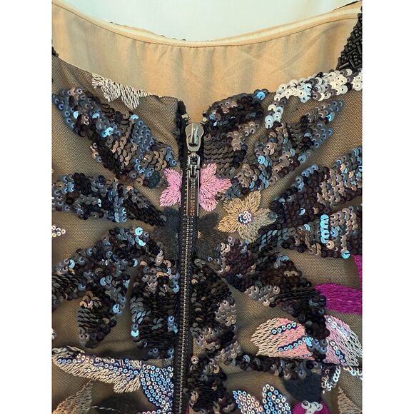 NWOT Bronx and Banco DAHLIA LEONA EMBROIDERED MAXI DRESS - Picture 11 of 12